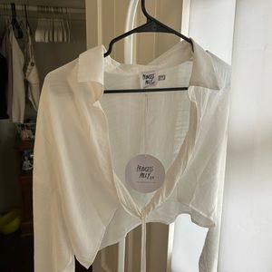 princess polly caprice long sleeve top white